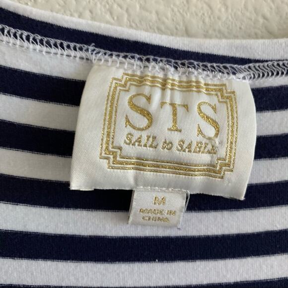 STS Sail to Stable Maxi Stripe Nautical Boat Dress - Picture 4 of 8